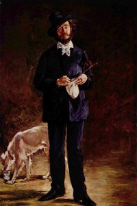 Muotokuva Gilbert-Marcellin Desboutinista tekijältä Édouard Manet